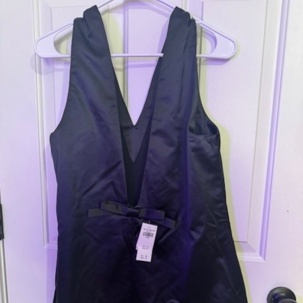 A & F Little Black Dress with Back Bow Details